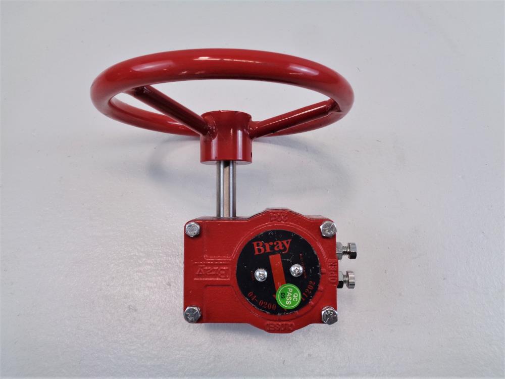 Bray Manual Hand Wheel Valve Gear Operator Actuator 04-0200 11202